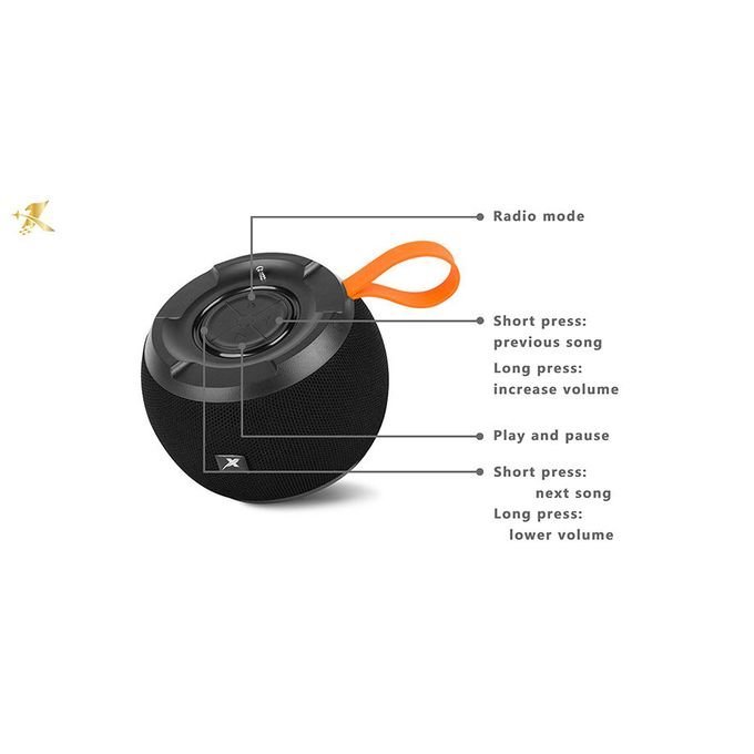Bluetooth Enceinte Haut -Parleur C15 Grise – Image 3