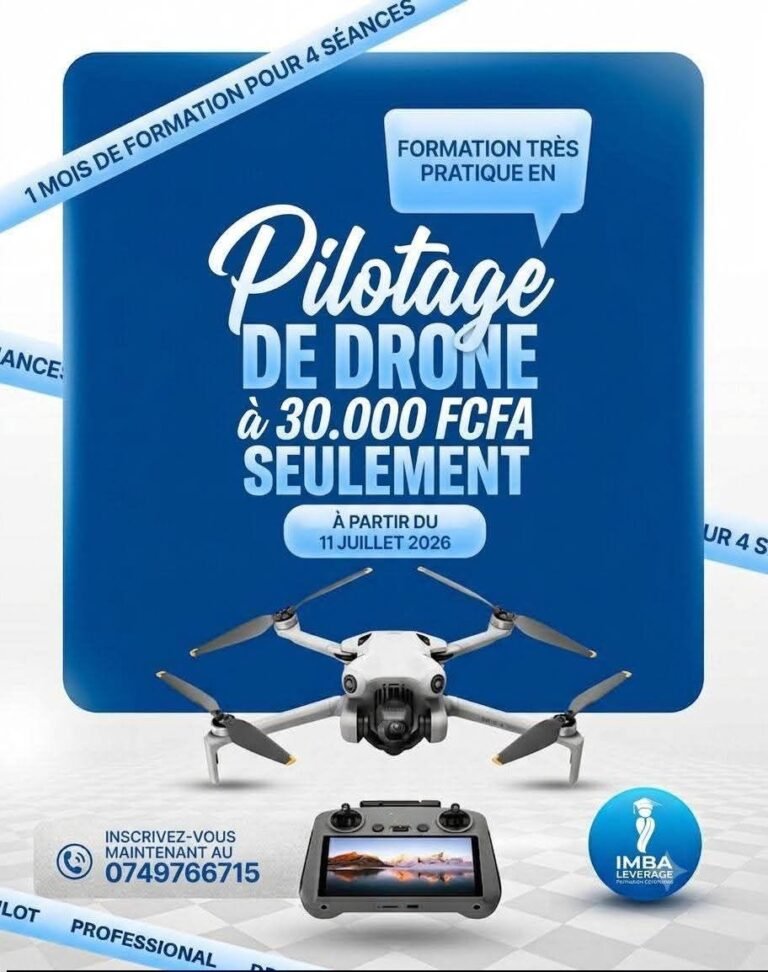 CIREC lance une nouvelle formation pratique en pilotage de drone