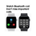 Montre Intelligente connecté Pour Homme & Femme - Noir